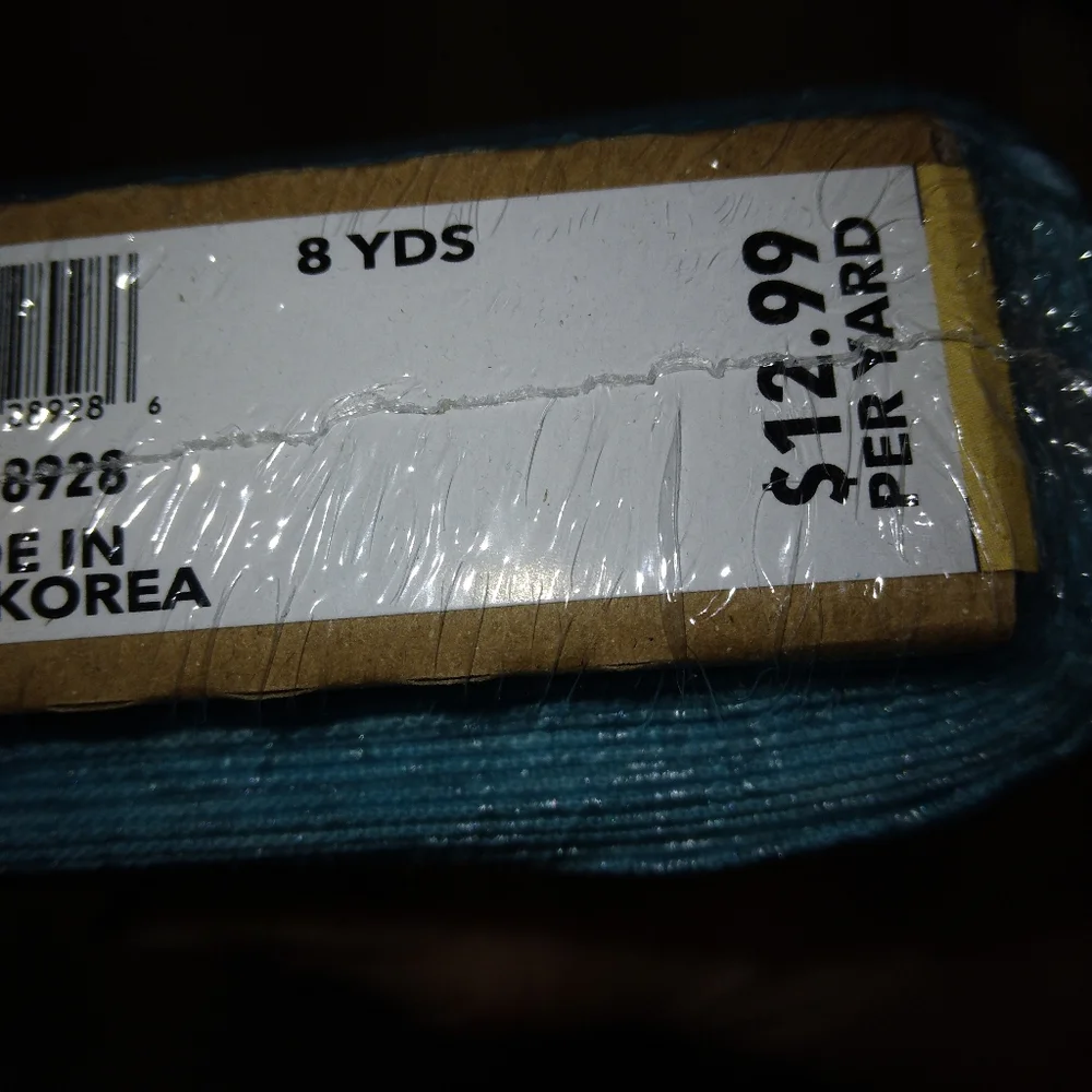 FABRIC Keepsake Perlescent Scratch Texture Blue, 100% Cotton, 8yd Bolt